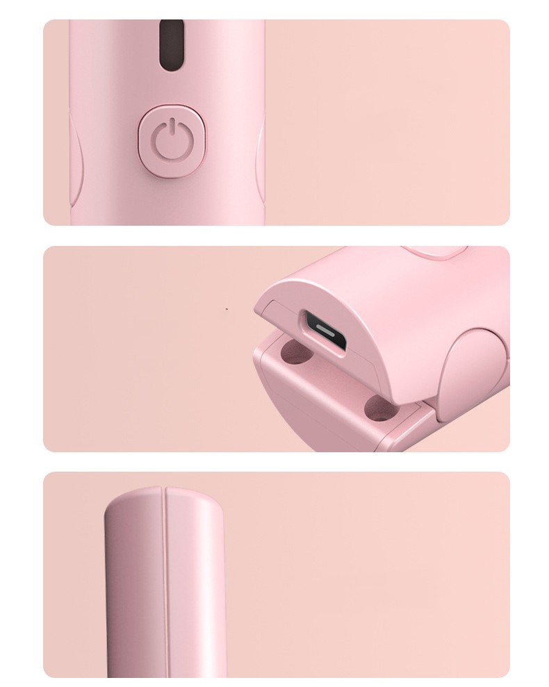 Lisseur cheveux portable filaire - Rose & Violet